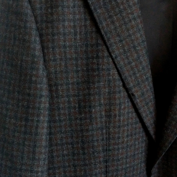 Benvenuto Black Label checkered wool suit jacket - Picture 3 of 10